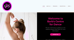 Desktop Screenshot of barbsdance.com
